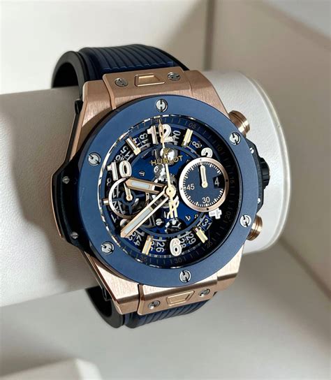 Hublot Big Bang Unico King Gold Blue Ceramic 